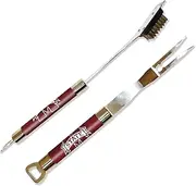 NCAA Mississippi State Bulldogs Barbeque Fork and Grill Cleaner Set