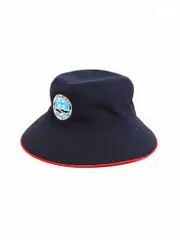 Navy & Red Reversible Bucket Hat