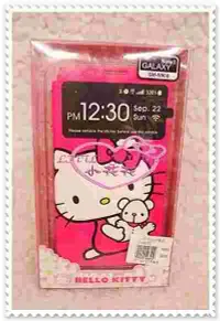 在飛比找買動漫優惠-小花花日本精品♥ Hello Kitty 抱小熊桃色NOTE