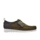 Clarks Wallabee FTRE LO 26176226 Mens Green Oxfords & Lace Ups Casual Shoes