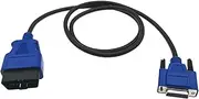 BSNOVT 493113 OBD2 Diagnostic Cable Adapter for Nexiq USB Link 2 & 3 for J1962 Vehicles Replacement for Ford for GM for Dodge for Volvo for Mack for Isuzu for Hino,16-Pin