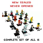 LEGO Collectible Minifigures: 71013 SERIES 16 Complete set of 16 *New sealed*