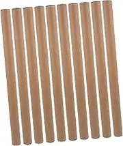 KALLORY 10Pcs Mailing Tube Kraft Paper Storage Shipping for Posters Artwork and Documents Reliable Protection Easy Use