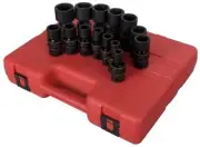 Sunex 2644 Tools 14-piece 1/2 In. Drive Fractional Sae Fractional Universal