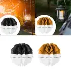 Paper Lampshade Folded Hangable Lantern Cover for Fishing Camping Outdoor