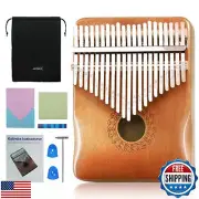 JYTMUS Kalimba 21 Keys Thumb Piano Portable Finger Piano with Tune Hammer, Mu