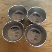 Set Of 4 Snow Peak Trek Titanium Bowl Japan Free Ship