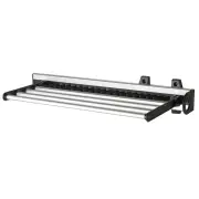 Slide-Out Trouser and Tie Rack - Side-Mounted With Frame