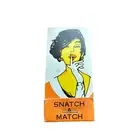 Vintage Matchbook “Snatch a Match” Legs Open Naughty NUDE GIRLIE - Unstruck