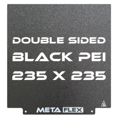 PEI Textured Build Plate - 235mm x 235mm w/ Magnetic Base METAFLEX