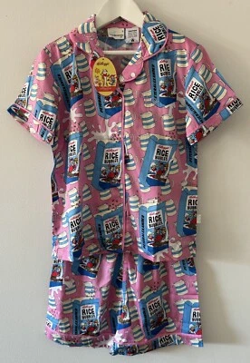 Peter Alexander Girls Kellogg’s Rice Bubbles PJ Set Size 6 Years RRP$59.95