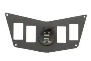 FLIP Dash Switch Plate for 2015 Polaris RZR 900 XC Edition UTV