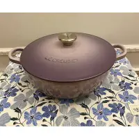 在飛比找蝦皮購物優惠-即將下架 Le Creuset 鑄鐵鍋 媽咪鍋 24CM 藍