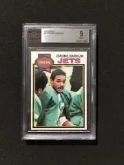 1979 Topps Football JEROME BARKUM #21 BVG/BGS GRADED 9 - MINT A