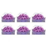 42pc Arome Ambiance Floral Garden Rosettes Relaxing Soap Bath Petals Lavender