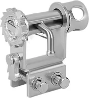 Stake Pocket Winch | Compact Steel Rope Clamping Tool - Hand Tools, Towing Products, Utility Body Repair Tools, Heavy Duty for Exterior Accessories