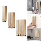 Wall Mounted Manual Dish Soap Dispenser, Gold, Sturdy, Convenient, Stylish,