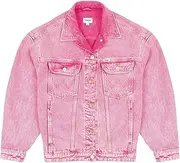 Wrangler Women's Jumbo Trucker Jacket Denim