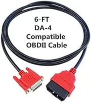 AutoGrills DA-4 OBDII Cable Adaptor for Snap-on Solus Ultra EESC318 Scanner Main Test OBD2 Connector Cable Scan Tool
