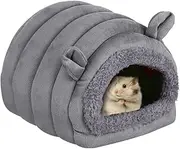COMPUKAS Luxurious Hamster Bed Guinea Pig Hutch Comfortable Bedding Chinchilla House and Adorable Hideout