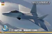 Hasegawa 1/48 F22 Raptor Mobius 1 Fighter Based on Aces Combat 7 Skieo HSG52371