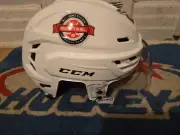 PRO STOCK CCM TACKS 710 TEAM USA HELMET # 26 SIZE MEDIUM W/ BAUER HALF SHIELD