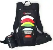 Disc Store Trekker Disc Golf Backpack Bag - Easy Access Storage - Black