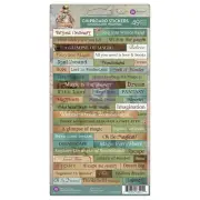 Prima Marketing Chipboard Stickers - Return to Wonderland, 675714