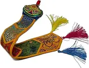 Prayer Flags Outdoor,Tibetan Decorations,Small Hanging Banner Decoration,Wall Banner Decor for Living Room,Chi Lin/Qi Lin and Lotus Flowers Decoration,A(Color:A)