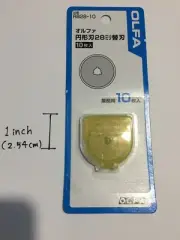 OLFA Safety Hobby Rotary Cutter Blade 28mm RB28-10 10pcs