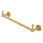 36" Towel Bar with Hooks Spanish Gold/Yellow Allied Brass Dottingham Collection