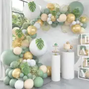 Green Balloon Garland Arch Kit Birthday Party Decor Kids Balloons Birthday Party