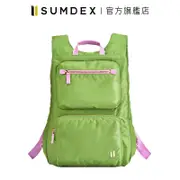 Sumdex｜貼身輕巧薄型後背包 NOA-724LS 綠色 官方旗艦店