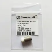 2 PACKETS Suction Filter HPLC stainless steel. Replaces Shimadzu 228-45707-91