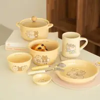 在飛比找momo購物網優惠-【MYUMYU 沐慕家居】小熊碗盤2件組(熊熊 杯子 陶瓷碗
