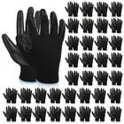 24/48/72 Packs Work Gloves With Pu Coated Mechanic Hand Protection Breathable AU