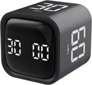 Pomodoro Timer, Cube Productivity Timer with Adjustable Sound and Vibration Aler