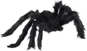 jojofuny Spider Prank Joke Realistic Rubber Spider Halloween Spider Halloween Giant Spider Scary Spider Plush Toys Spider Ornaments Spider Practical Jokes Props Halloween Supplies Make up