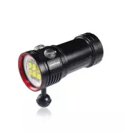 Diving Flashlight,LetonPower L24 12000Lumens Dive Light,100m Underwater Video...