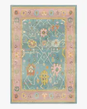 200' x 290' | Machine Washable Runner Rug | Kid & Pet Friendly | Indoor Rug | Jemima Multicolour Rug | Ruggable