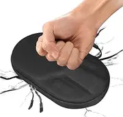 Table Tennis Racket Case, Tennis Racket Carrying Bag, Hard Dustproof Protective Portable Zippered Cover for Equipment Accessories Gym Outdoor Sports Men Women Travel