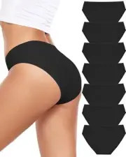 Womens Underwear Breathable Mesh Bikini Panties Stretch Hipster Underwear