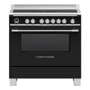 Fisher & Paykel 90cm Freestanding Induction Cooker - Black