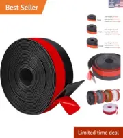 Silicone Door Seal - 20 Feet Draft Stopper, Dust & Weather Resistant