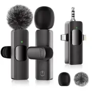 Professional Mini Wireless Lavalier Microphone - 2025 New Microphone for Ipho...