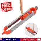 Carpenter Tool Profile Scribing Ruler Contour Gauge wKZh Lock Professional KTK