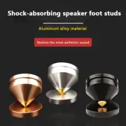 1Set Speaker Loudspeaker Spikes Stand Feet Shock Absorber Pin Nails And Pads CR