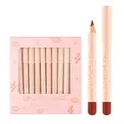 12 Colors Matte Lipstick Long-lasting Lip Liner Pen Set E7U4