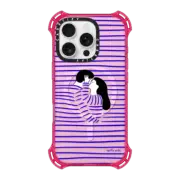 iPhone 16 Pro Bounce Case MagSafe Compatible Love Stripe