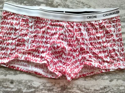 Calvin Klein CK One Low Rise Trunk Microfiber XLarge MINT FREE SHIPPING!